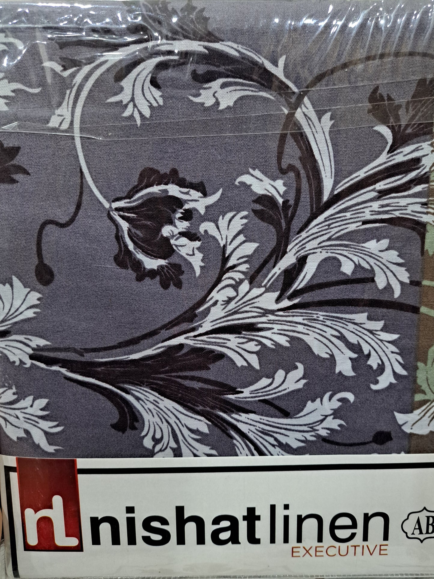 Pink and Red Floral King Size Cotton Bed Sheet – Nishat Linens Rs.1600