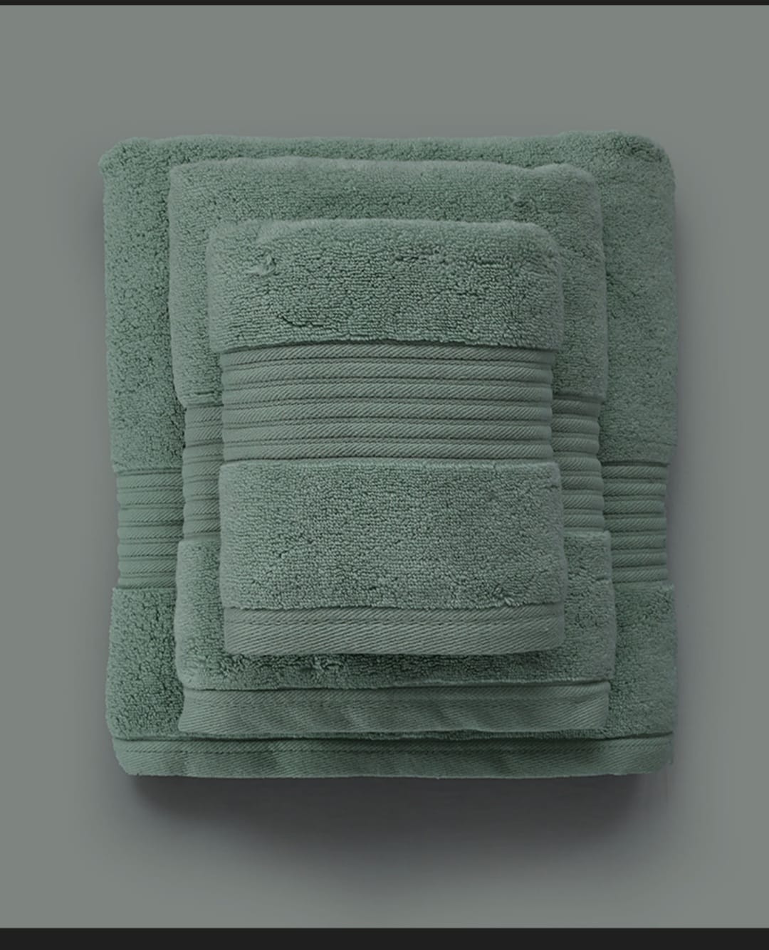 PACK OF THREE PISTA COLOUR TOWELS