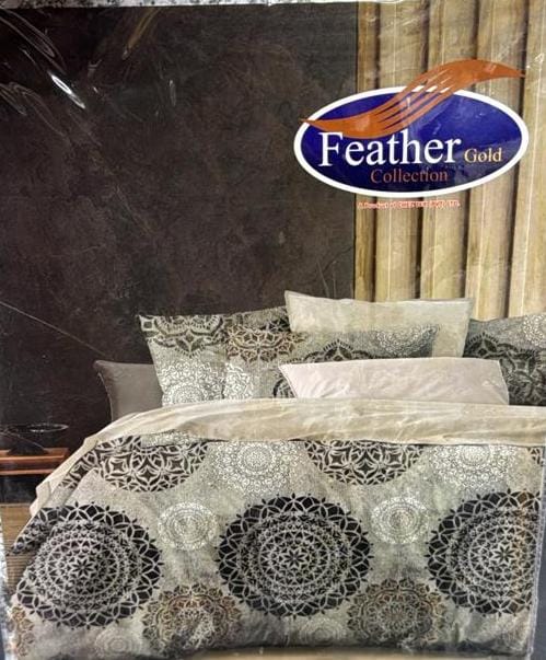 Soft Cotton Mandala Print King Size Bed Sheet from Luxury Collection in elegant artistic design – Rs.2399
